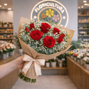 Rosas Vermelhas Médio